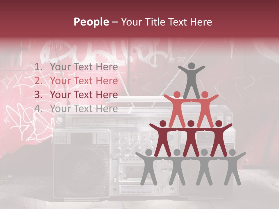 Dance Disco Hifi PowerPoint Template