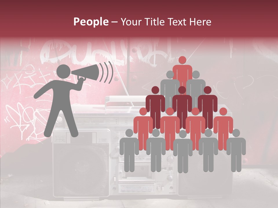 Dance Disco Hifi PowerPoint Template