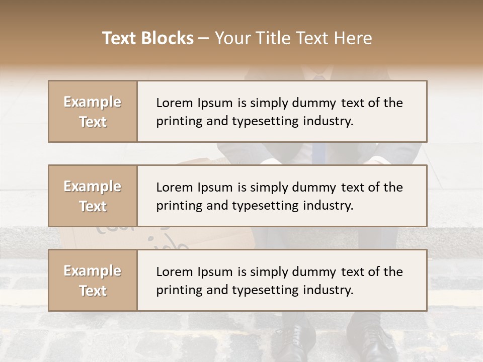 Money Employment Falling PowerPoint Template