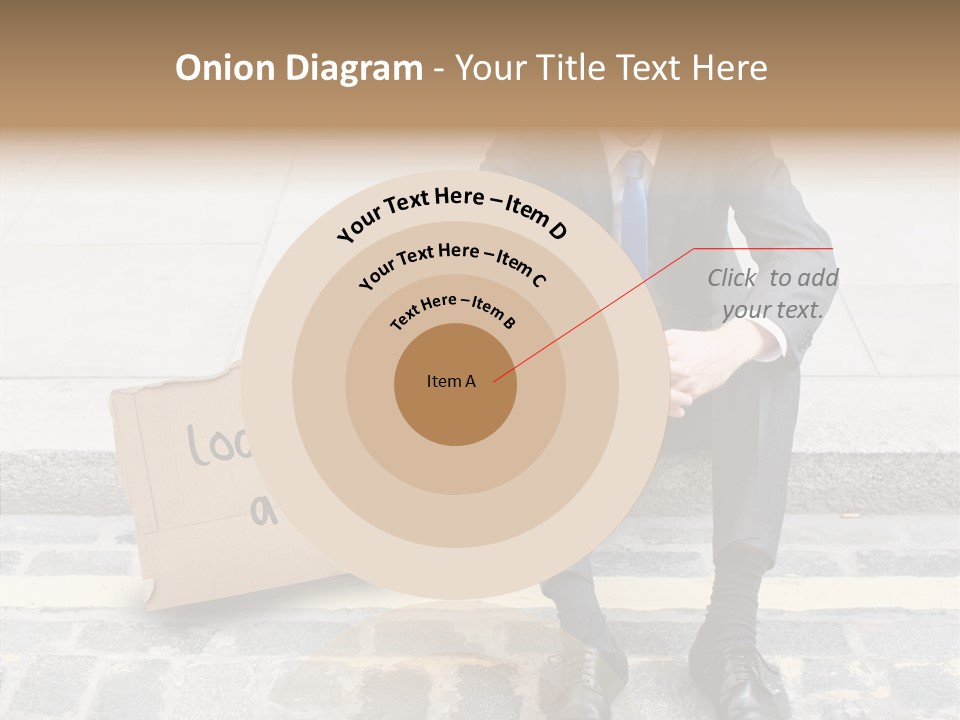 Money Employment Falling PowerPoint Template