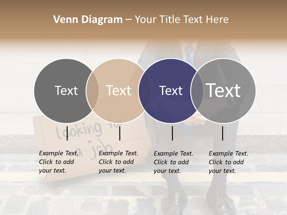 Money Employment Falling PowerPoint Template