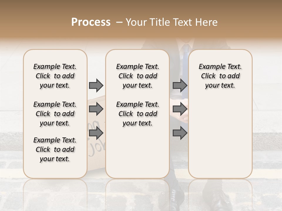 Money Employment Falling PowerPoint Template