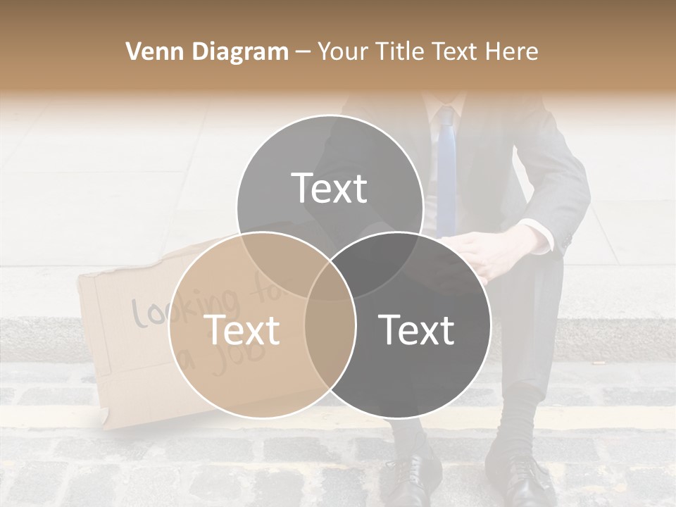 Money Employment Falling PowerPoint Template