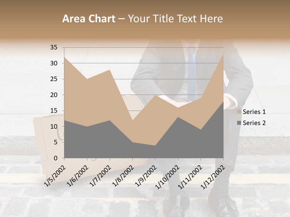Money Employment Falling PowerPoint Template