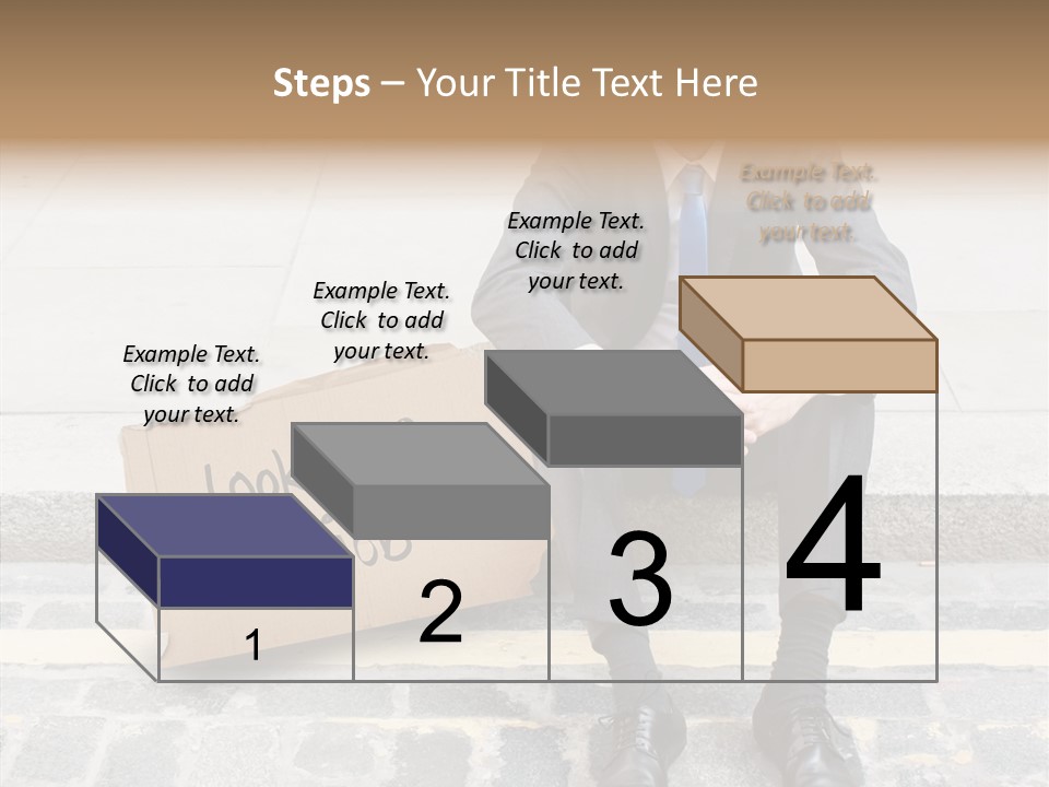 Money Employment Falling PowerPoint Template