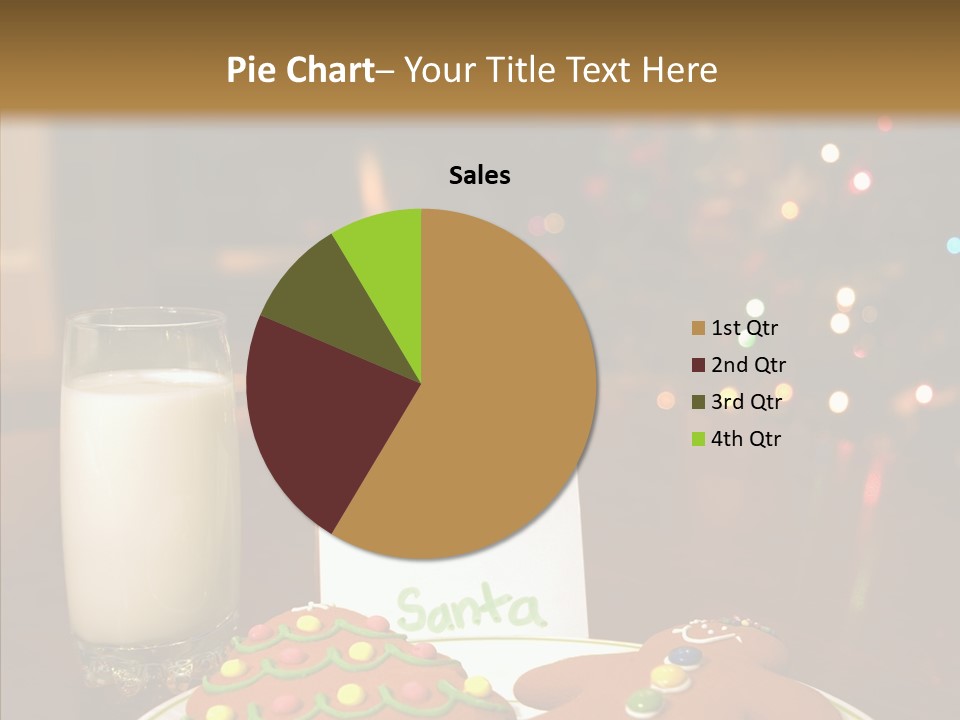 Festive Milk Holiday PowerPoint Template
