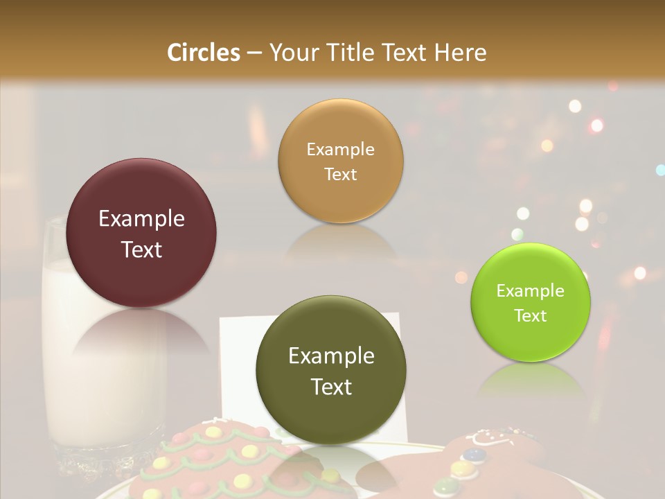 Festive Milk Holiday PowerPoint Template