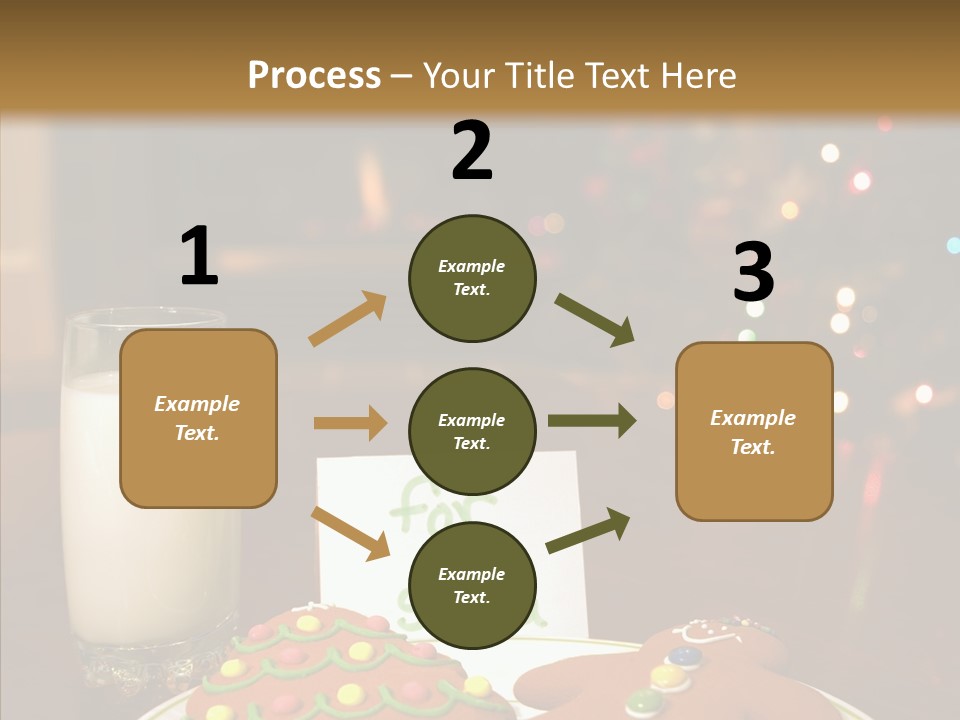 Festive Milk Holiday PowerPoint Template