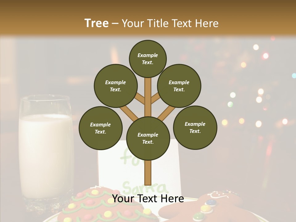 Festive Milk Holiday PowerPoint Template