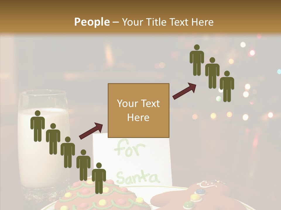 Festive Milk Holiday PowerPoint Template