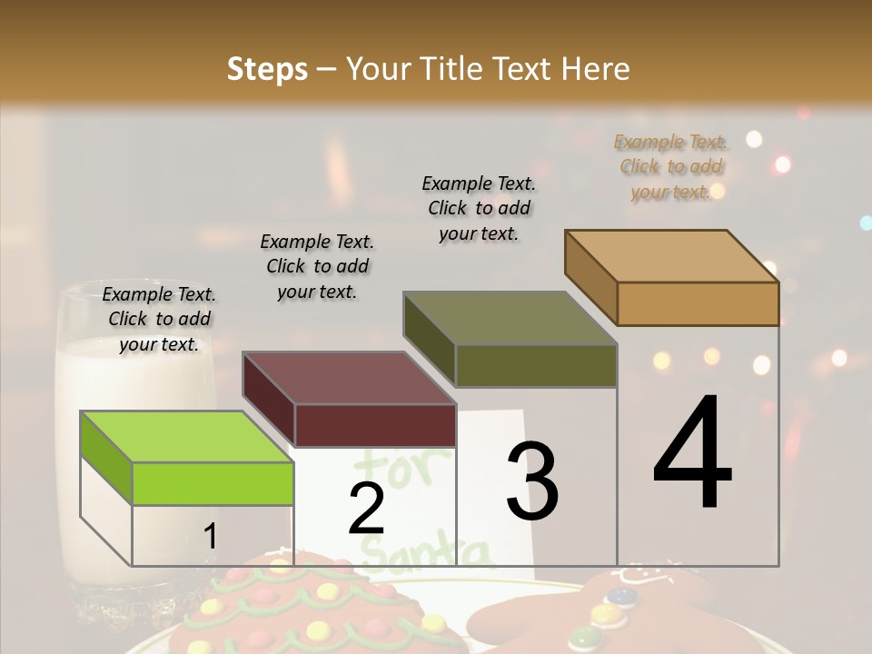 Festive Milk Holiday PowerPoint Template