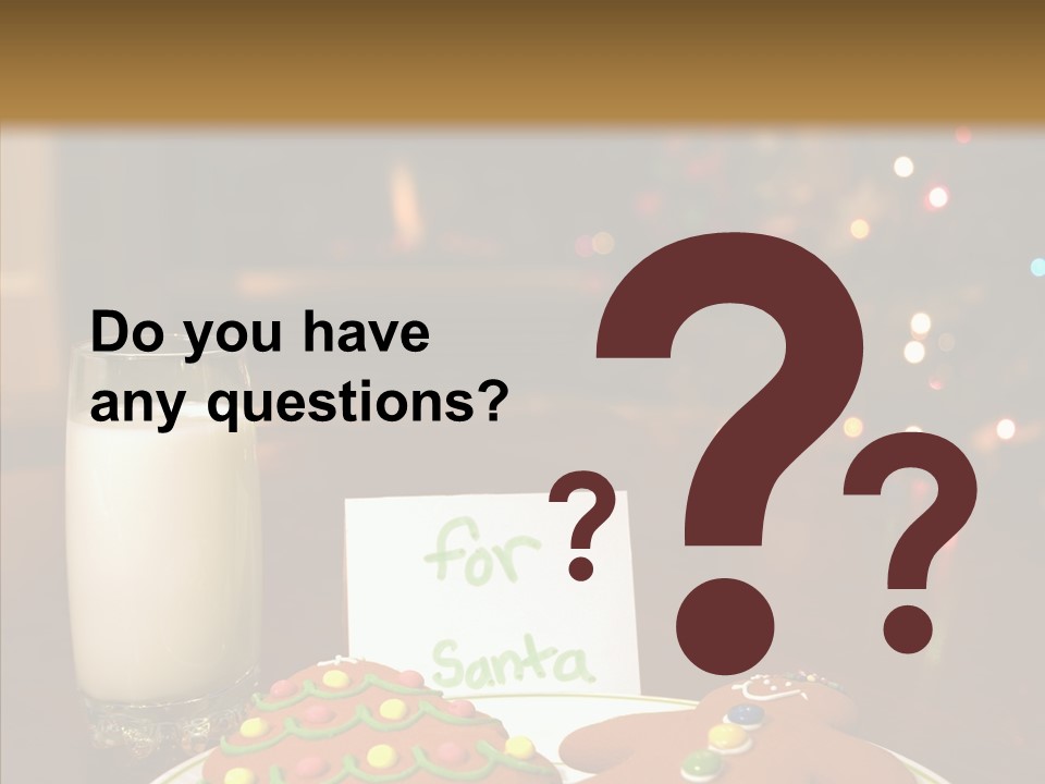 Festive Milk Holiday PowerPoint Template