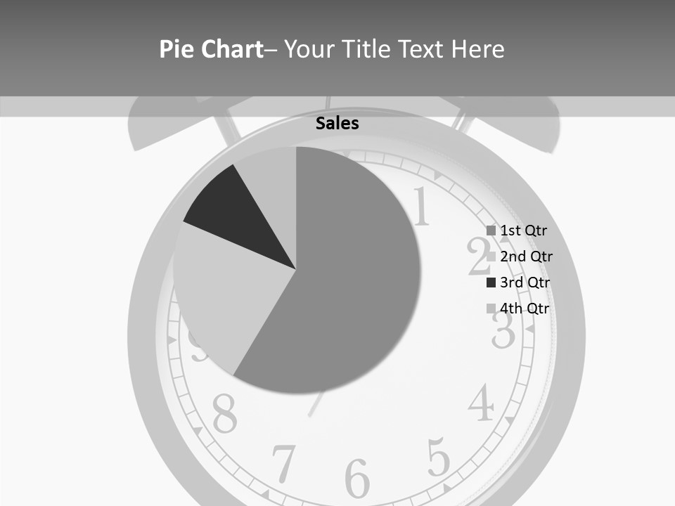 Routine Cut Out Checking The Time PowerPoint Template