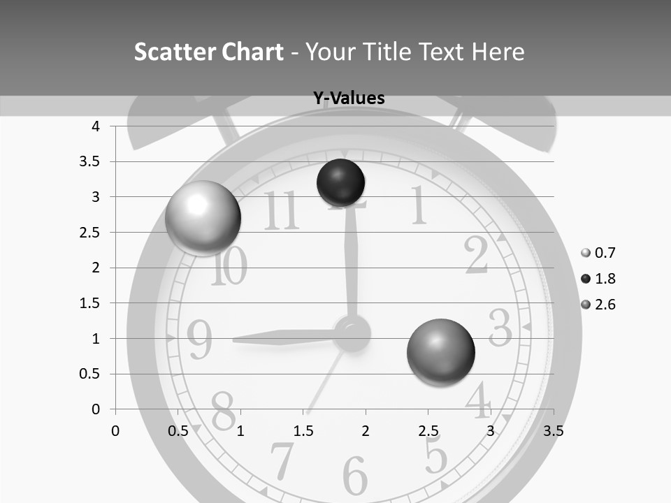 Routine Cut Out Checking The Time PowerPoint Template