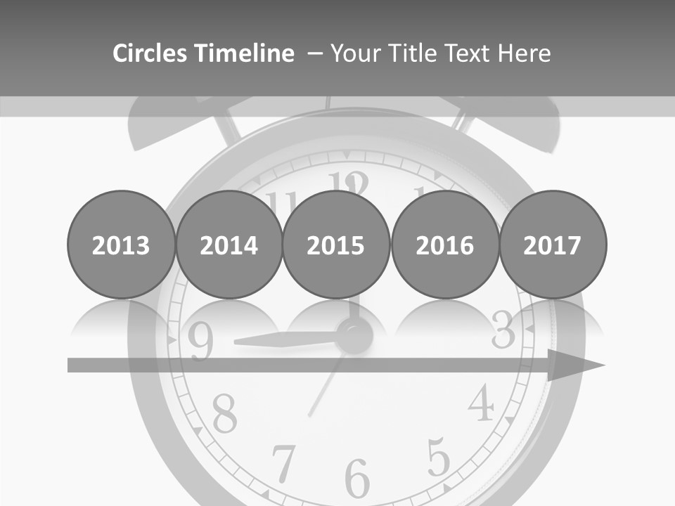 Routine Cut Out Checking The Time PowerPoint Template