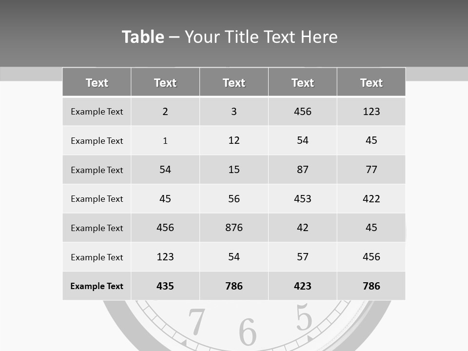 Routine Cut Out Checking The Time PowerPoint Template