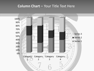 Routine Cut Out Checking The Time PowerPoint Template