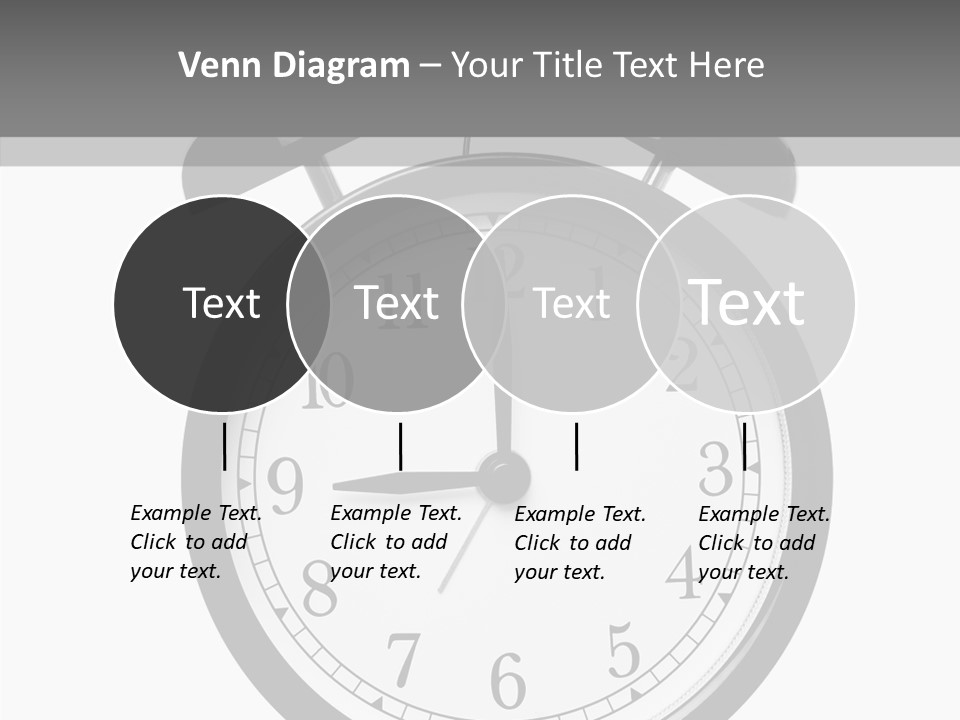 Routine Cut Out Checking The Time PowerPoint Template