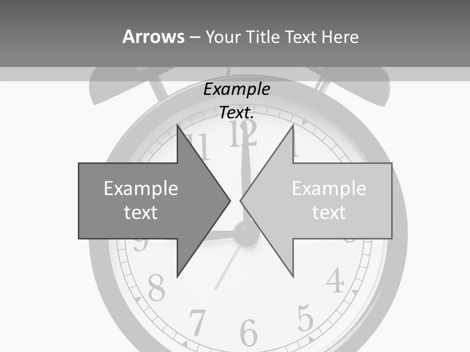 Routine Cut Out Checking The Time PowerPoint Template