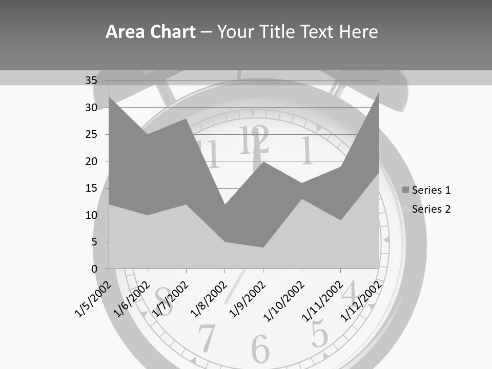 Routine Cut Out Checking The Time PowerPoint Template
