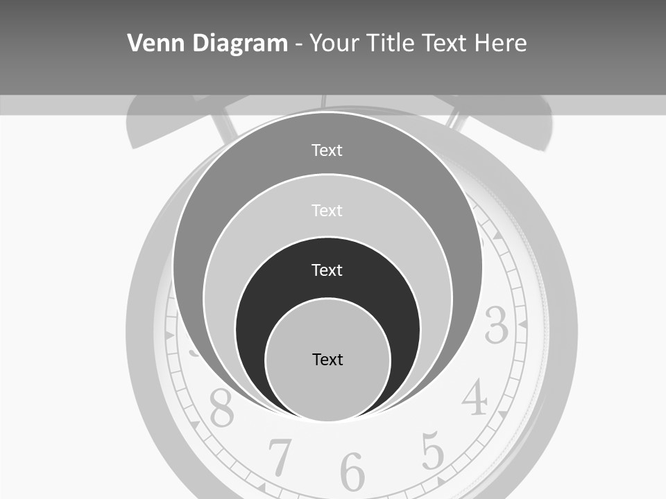 Routine Cut Out Checking The Time PowerPoint Template