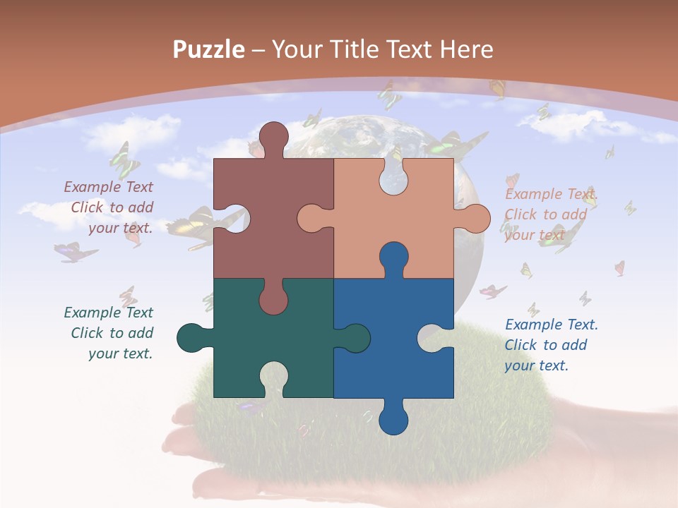 Interior Offspring Sofa PowerPoint Template