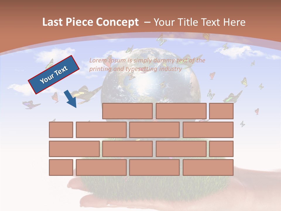 Interior Offspring Sofa PowerPoint Template