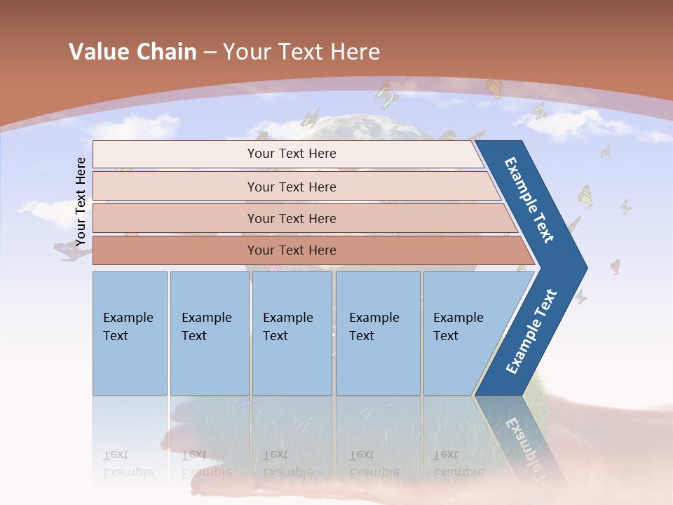 Interior Offspring Sofa PowerPoint Template