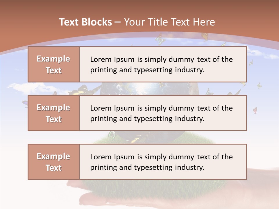 Interior Offspring Sofa PowerPoint Template