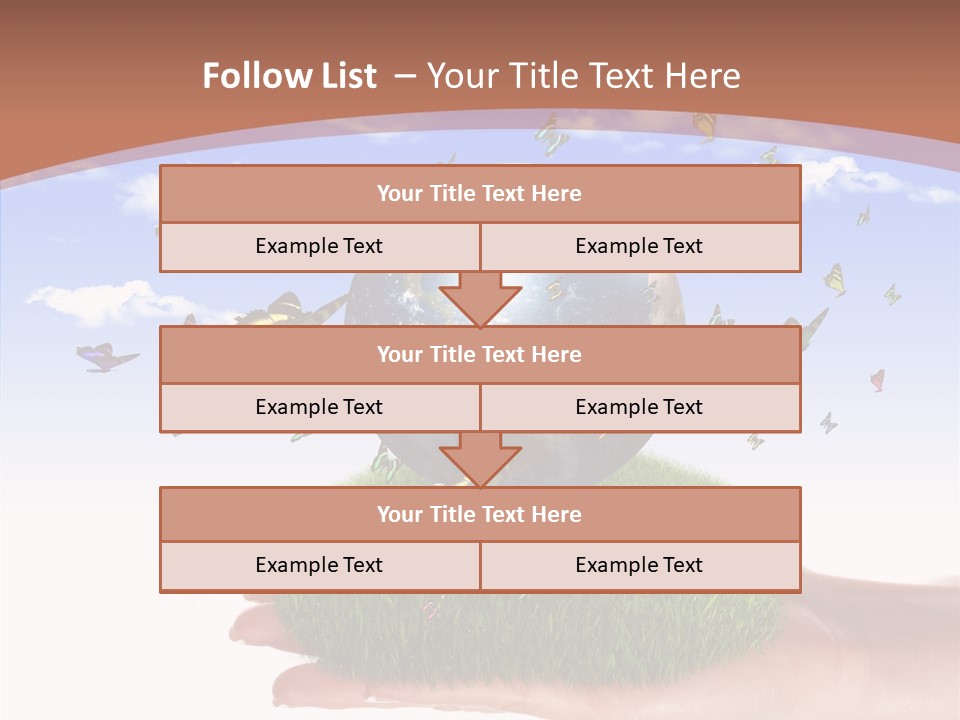 Interior Offspring Sofa PowerPoint Template