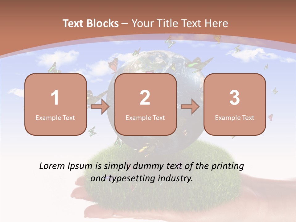 Interior Offspring Sofa PowerPoint Template
