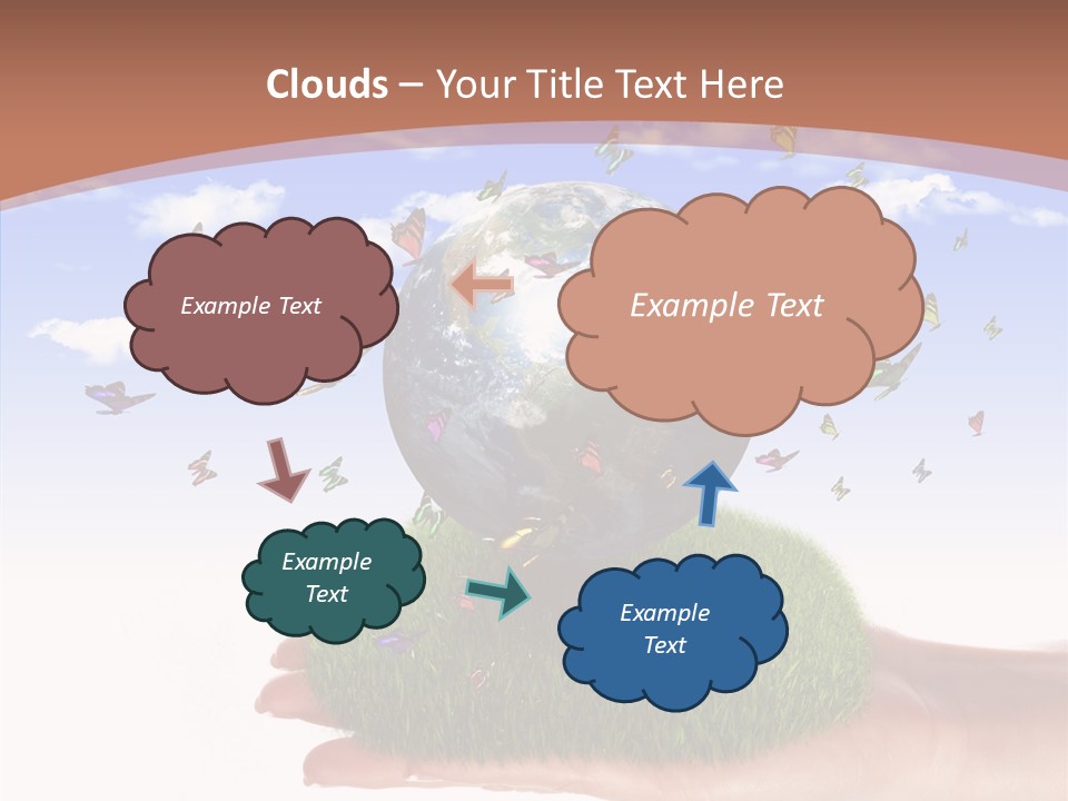 Interior Offspring Sofa PowerPoint Template