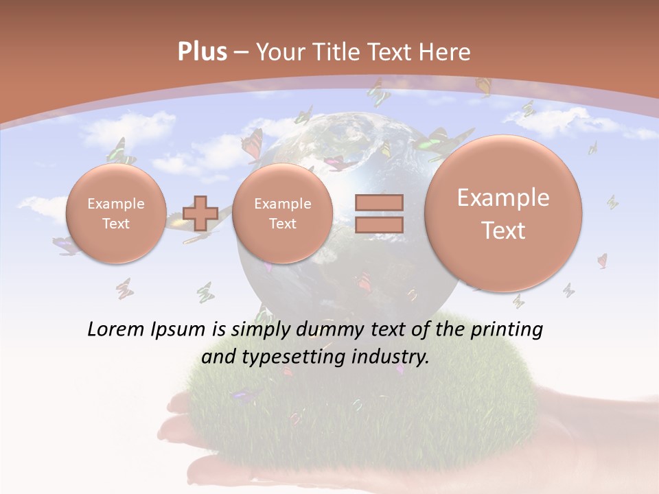 Interior Offspring Sofa PowerPoint Template