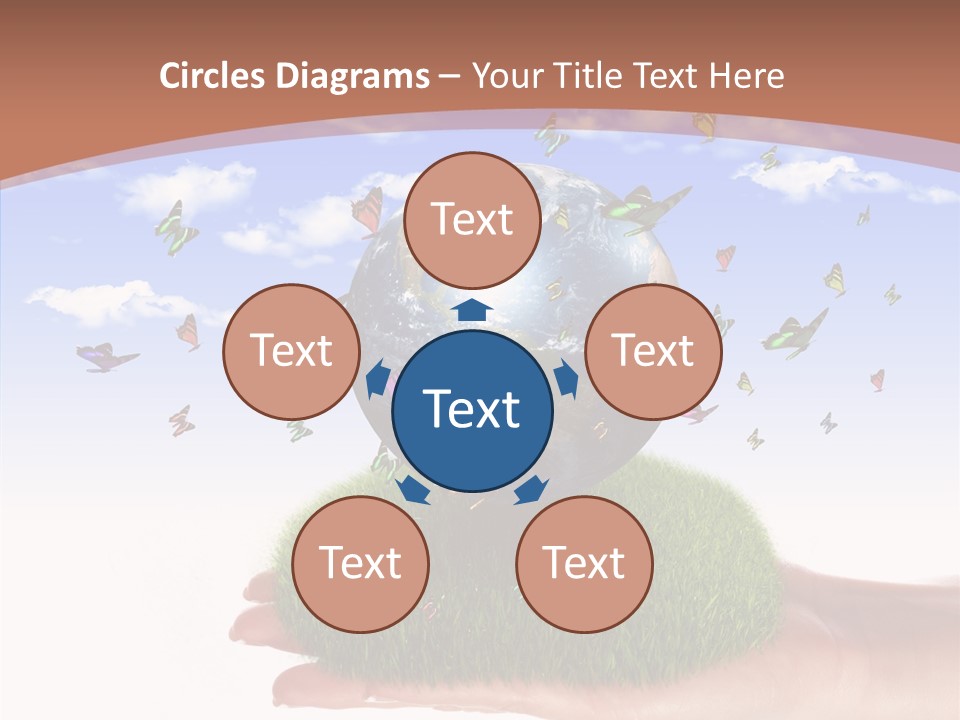 Interior Offspring Sofa PowerPoint Template