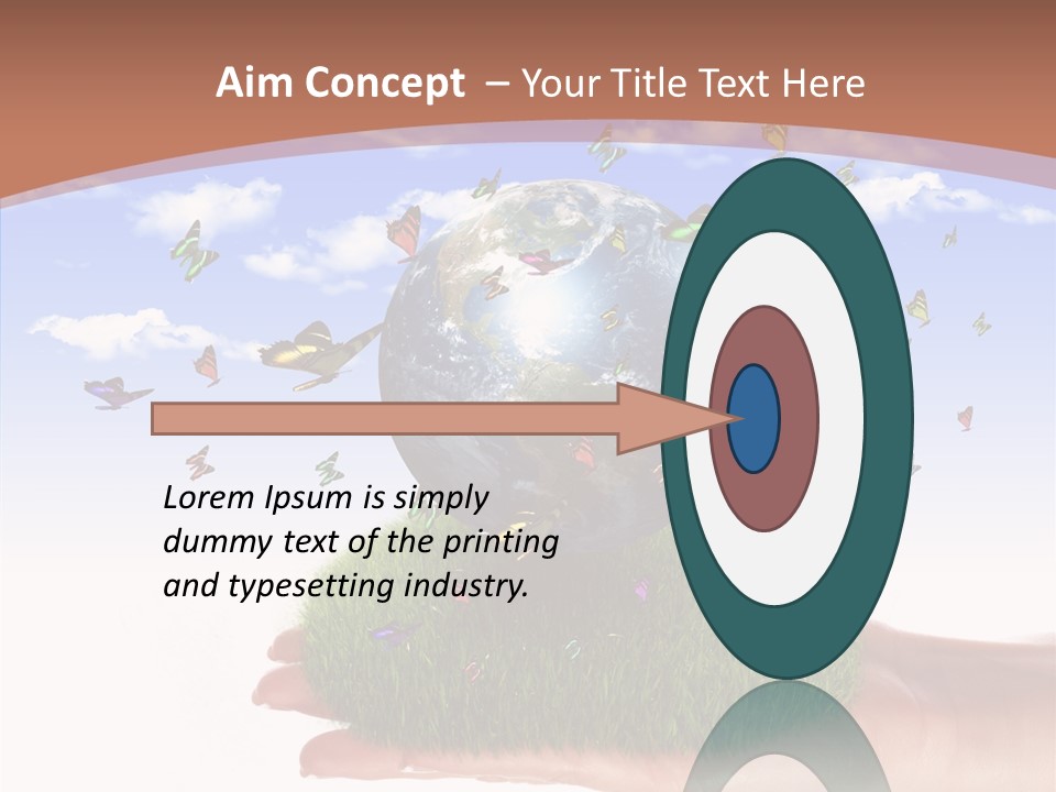 Interior Offspring Sofa PowerPoint Template