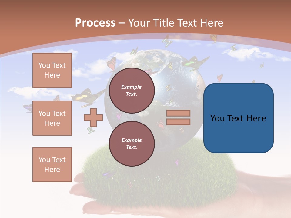 Interior Offspring Sofa PowerPoint Template
