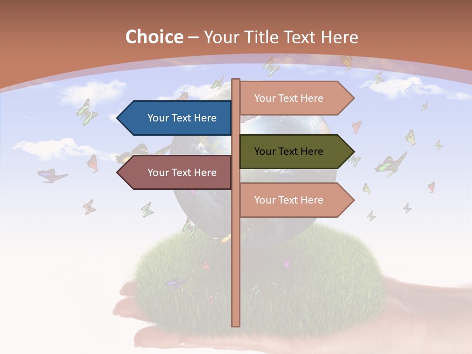 Interior Offspring Sofa PowerPoint Template