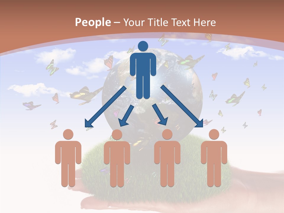 Interior Offspring Sofa PowerPoint Template