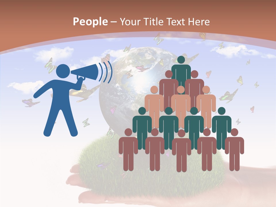 Interior Offspring Sofa PowerPoint Template