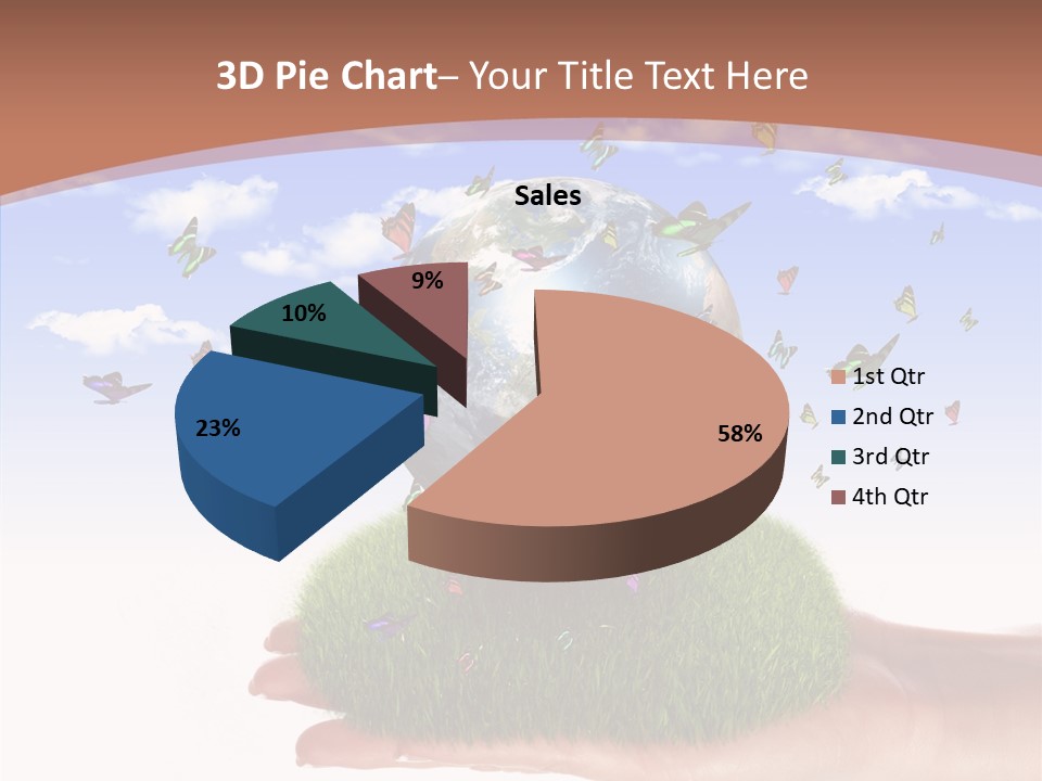 Interior Offspring Sofa PowerPoint Template