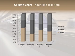 High Speed Transportation Railroad PowerPoint Template