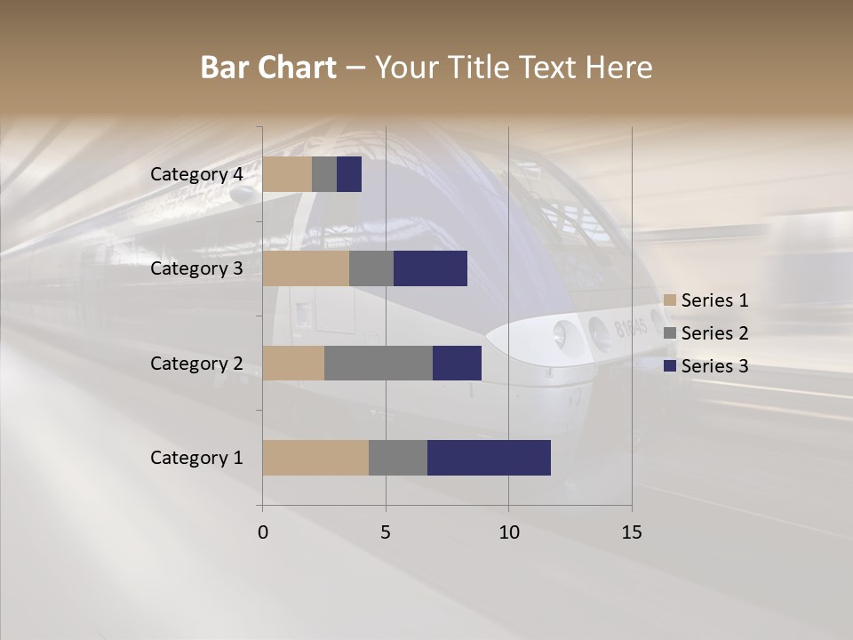 High Speed Transportation Railroad PowerPoint Template
