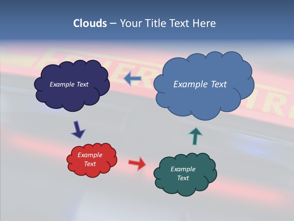 Fire Alarm Fire Truck PowerPoint Template