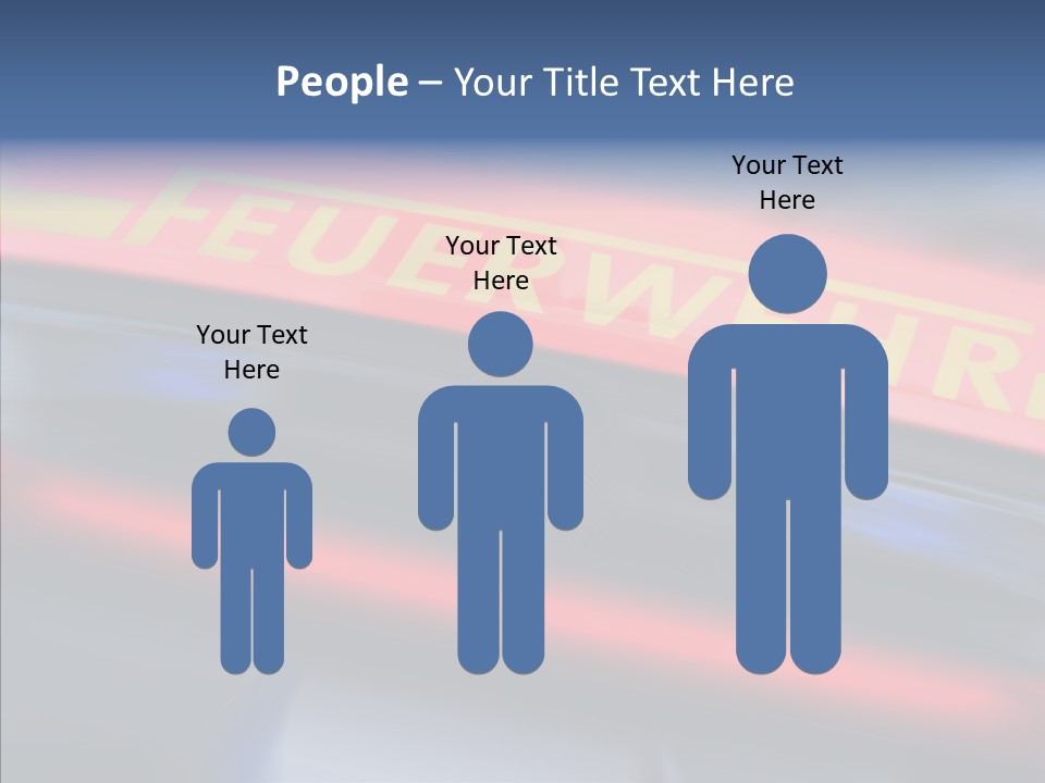 Fire Alarm Fire Truck PowerPoint Template