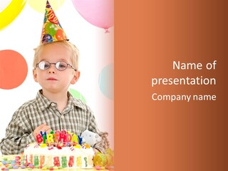 Tasty Confetti Nursery PowerPoint Template