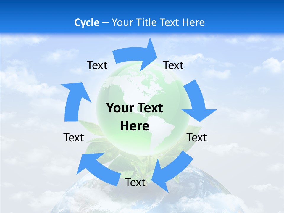 Graphic Jesus Symbol PowerPoint Template