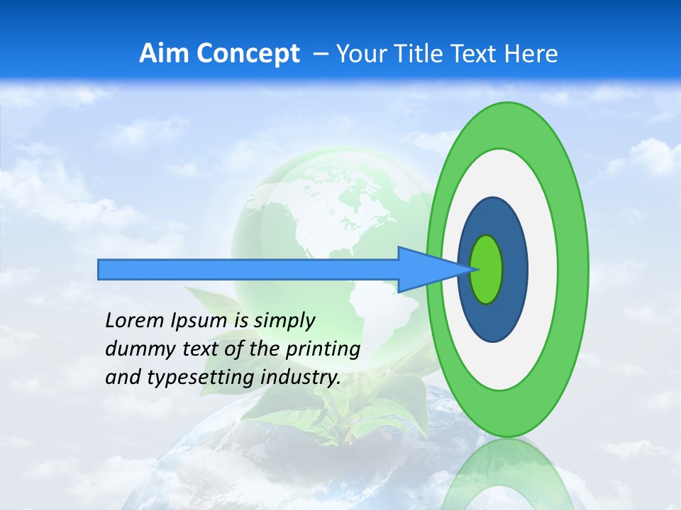 Graphic Jesus Symbol PowerPoint Template