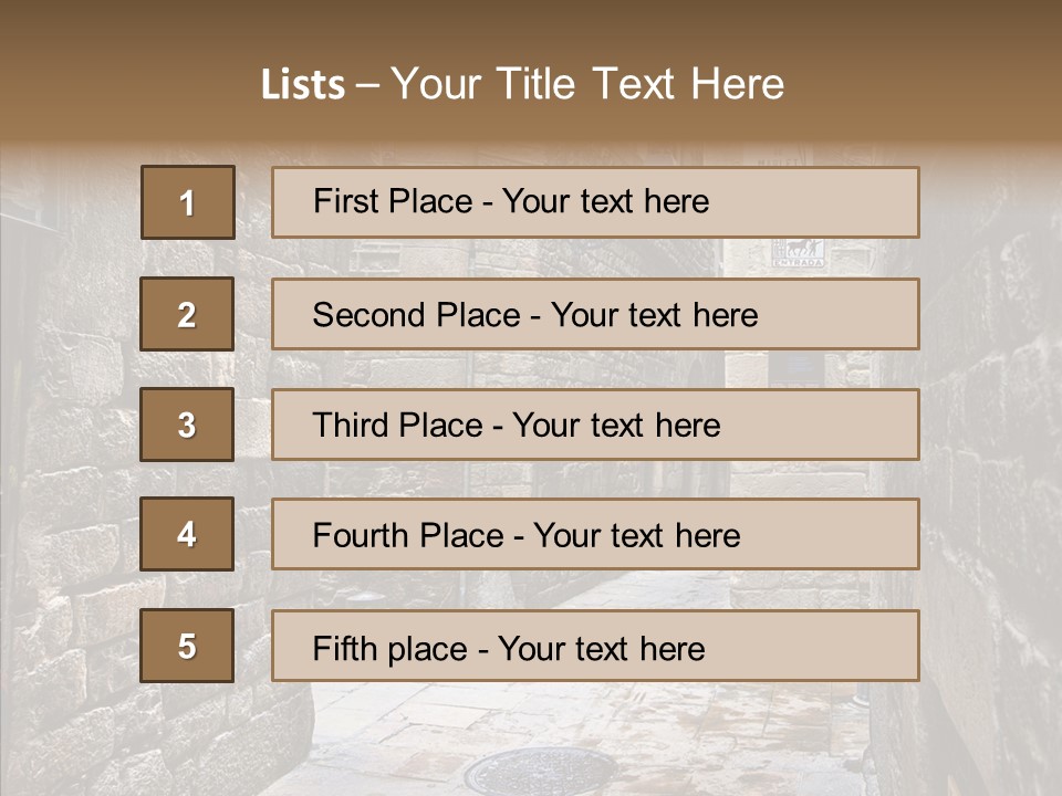 Area Visit Travel PowerPoint Template