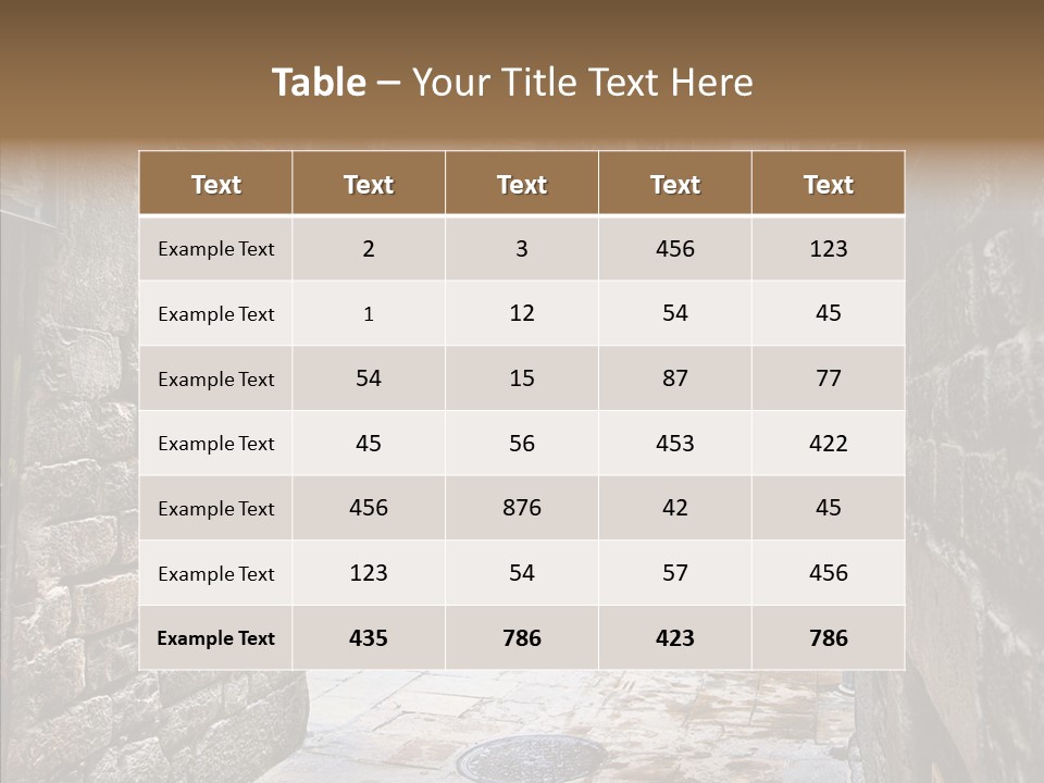 Area Visit Travel PowerPoint Template