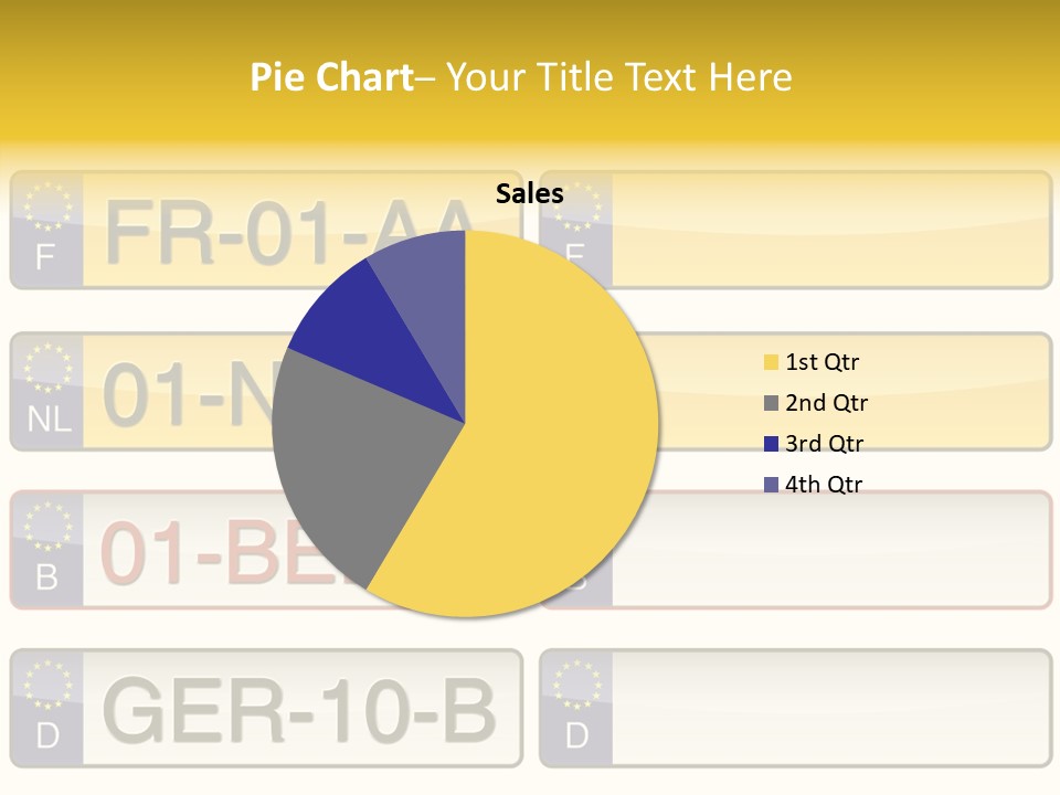 Germany License Traffic PowerPoint Template